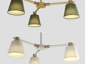 lampatron natura a 3 lamps Modello 3D