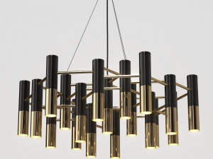 lampatron ike 19 lamps 3D Model