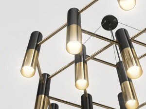 lampatron ike 19 lamps 3D मॉडल
