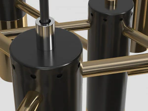 lampatron ike 19 lamps 3D Model