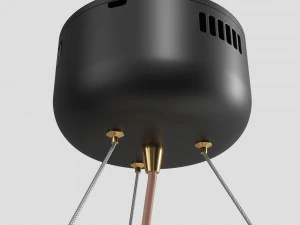 lampatron spoor 3 lamps 3D Model