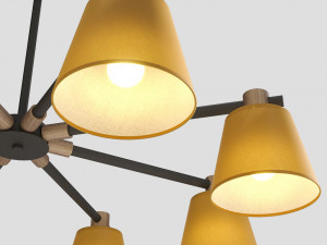 lampatron natura a 8 lamps Model 3D