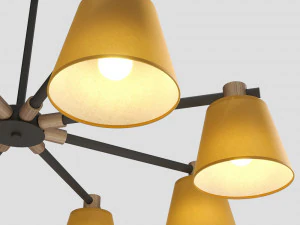 lampatron natura a 8 lamps 3D Model