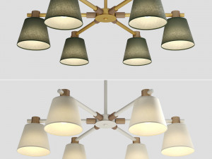 lampatron natura a 8 lamps Model 3D