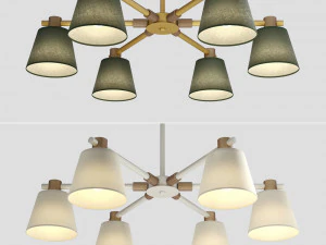 lampatron natura a 8 lamps 3D Model