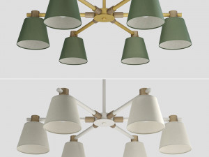 lampatron natura a 8 lamps Model 3D