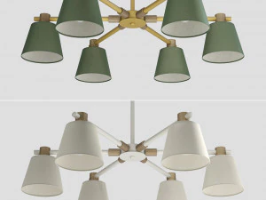 lampatron natura a 8 lamps 3D Model