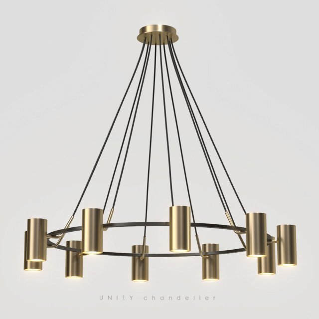lampatron unity 10 lamps Modelo 3D .c4d .max .obj .3ds .fbx .stl .blend 