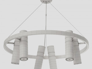 lampatron spoor 6 lamps 3D मॉडल