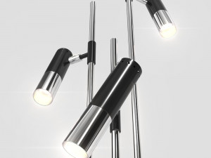 delightfull ike floor 3 lamps 3D 모델