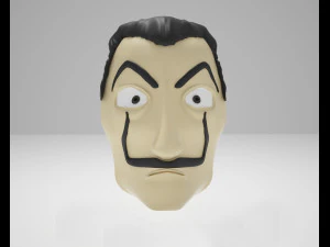 dali mask 3D Model