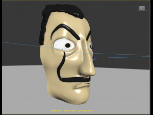 dali mask 3D Model