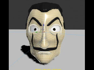 dali mask 3D Model