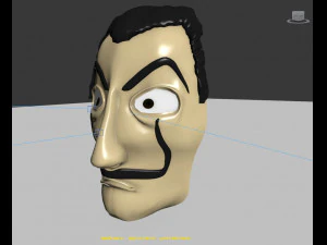 dali mask 3D Model