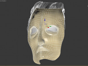dali mask Modelo 3D