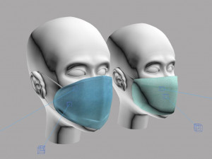 face mask Modelo 3D