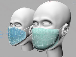 face mask 3D Model
