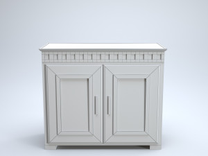 cabinet wood 3D 模型