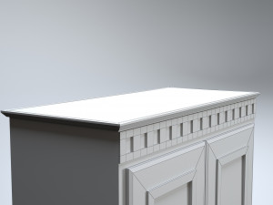 cabinet wood 3D 模型