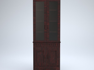 cabinet wood 3D 모델