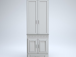 cabinet wood 3D 모델