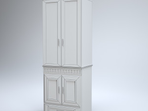 cabinet wood 3D 모델