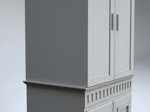 cabinet wood 3D Model