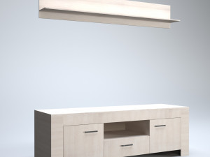 cabinet for tv 3Dモデル