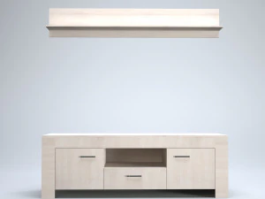 cabinet for tv 3D Model