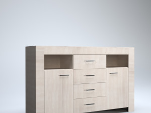 cabinet for tv 3D Model