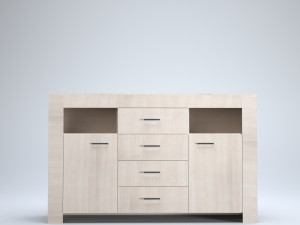 cabinet for tv 3D Model