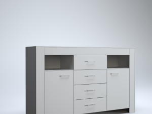 cabinet for tv 3D Model