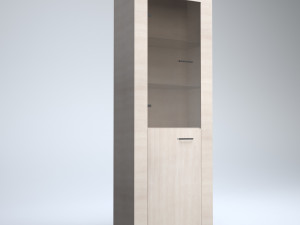 tall shelf cabinet 3D Model