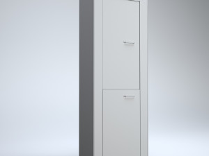 tall shelf cabinet 3D-Modell