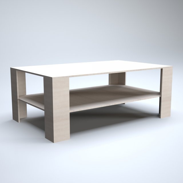 coffee table 3D Модель .c4d .max .obj .3ds .fbx .stl .blend 