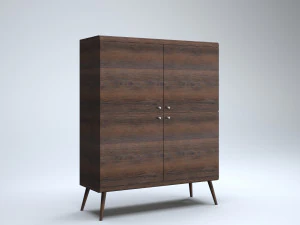 현대 캐비닛 3D 모델