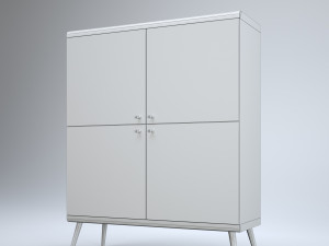 modern cabinet 3D Model