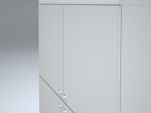 modern cabinet 3D Model