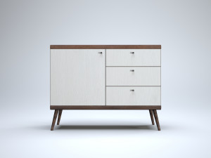 modern cabinet 3D Модель