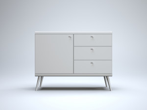 modern cabinet 3D Модель