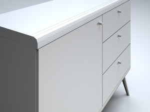 modern cabinet 3D Модель