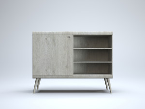 modern cabinet 3D-Modell
