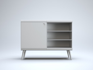 modern cabinet 3D-Modell