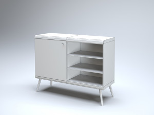 modern cabinet 3D-Modell