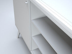 modern cabinet 3D-Modell