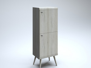 tall modern cabinet 3D Model