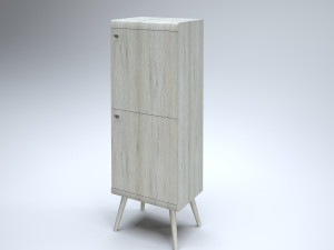 tall modern cabinet Modèle 3D