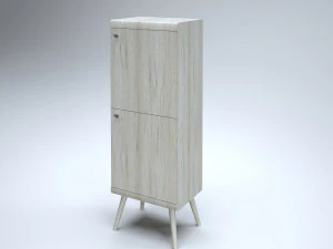 tall modern cabinet 3D Model
