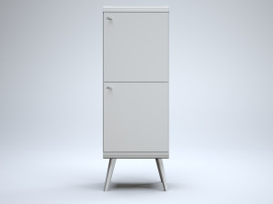 tall modern cabinet Modèle 3D