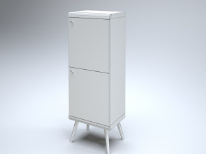 tall modern cabinet Modèle 3D